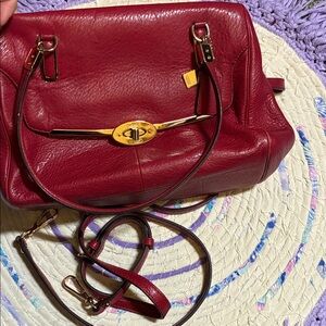 Coach Madison Leather Shoulder Bag
